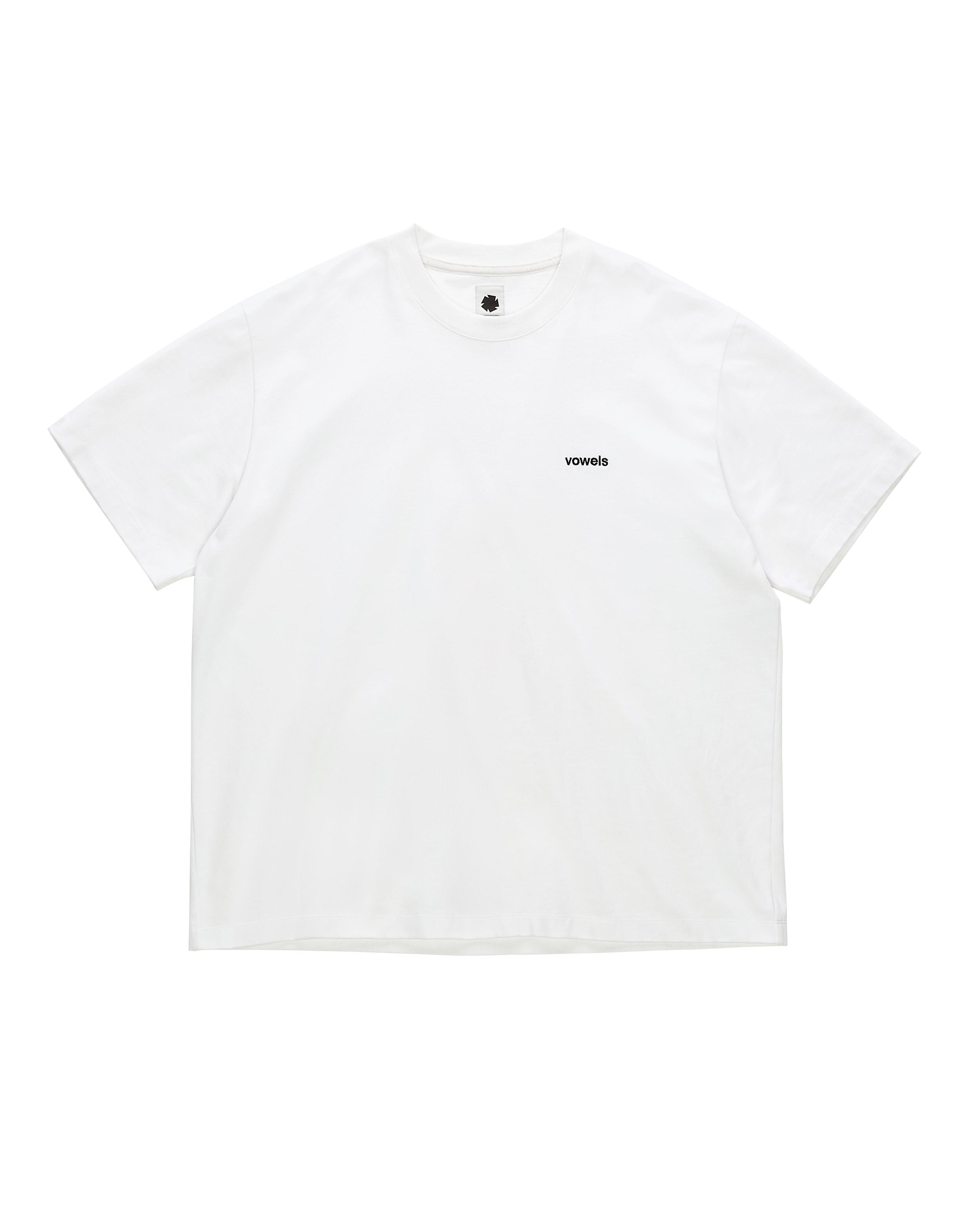 【関税込み】vowels ブラック Classic Tシャツ vowels24aw-flat-white-classic-