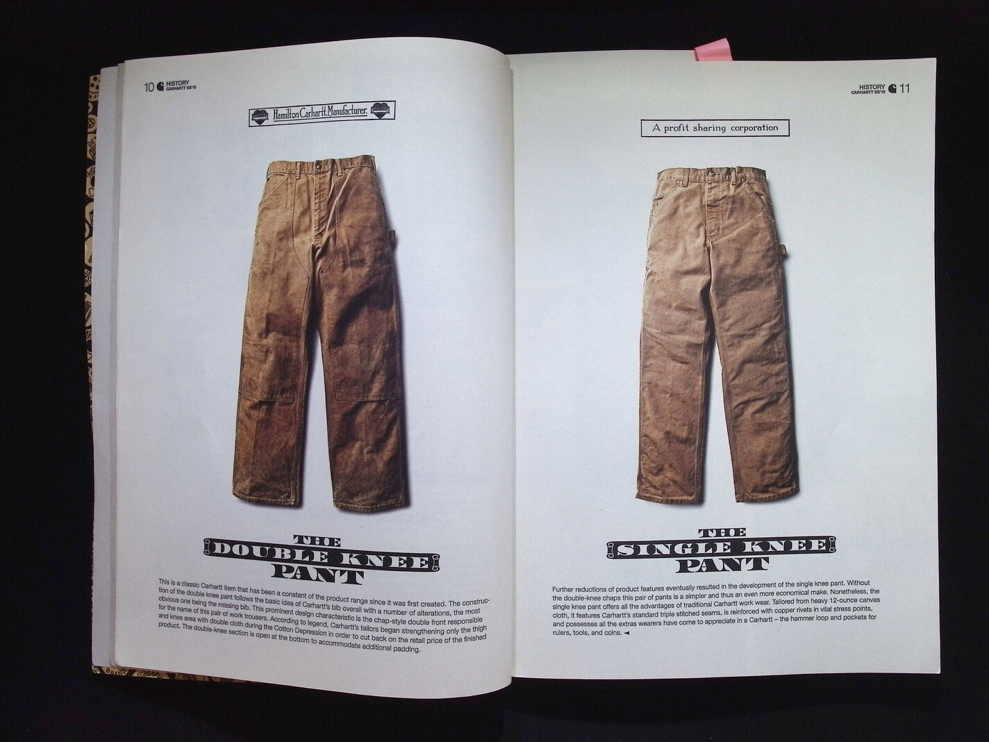 Carhartt WIP SS/'10 Brand Book.