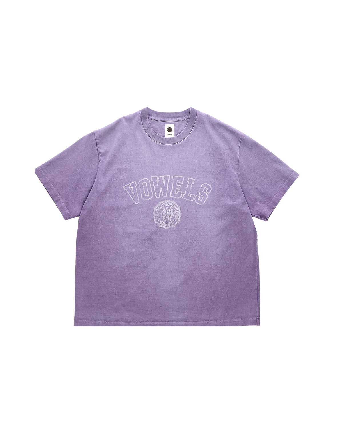 vowels | Faded Collegiate Tee