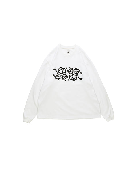 vowels | Double Scribble Long Sleeve Tee