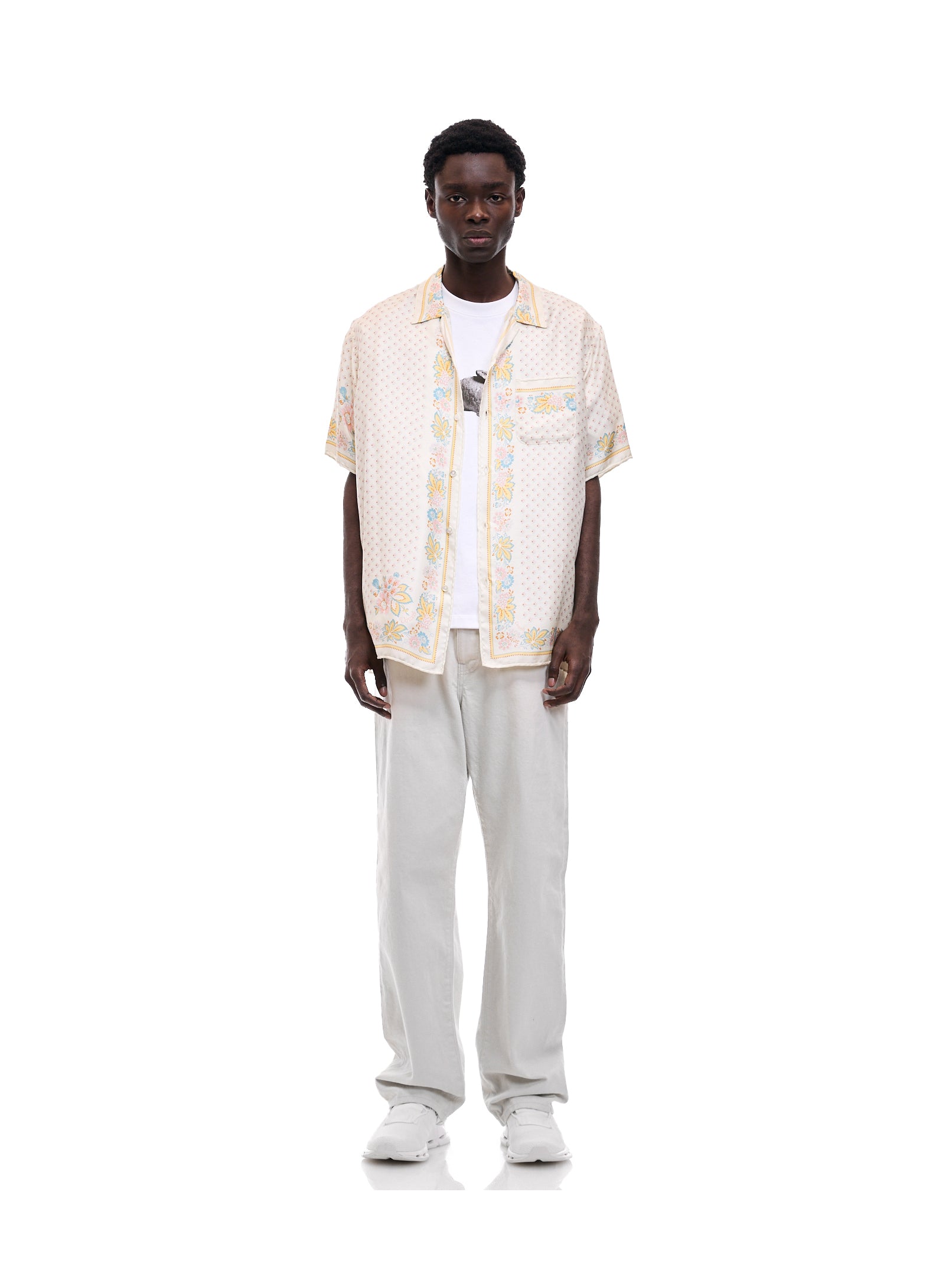 enof silk shirt EN24SH060104 Ecru エクリュ enof silk shirt EN24SH060104 Ecru エクリュ 【公式通販】