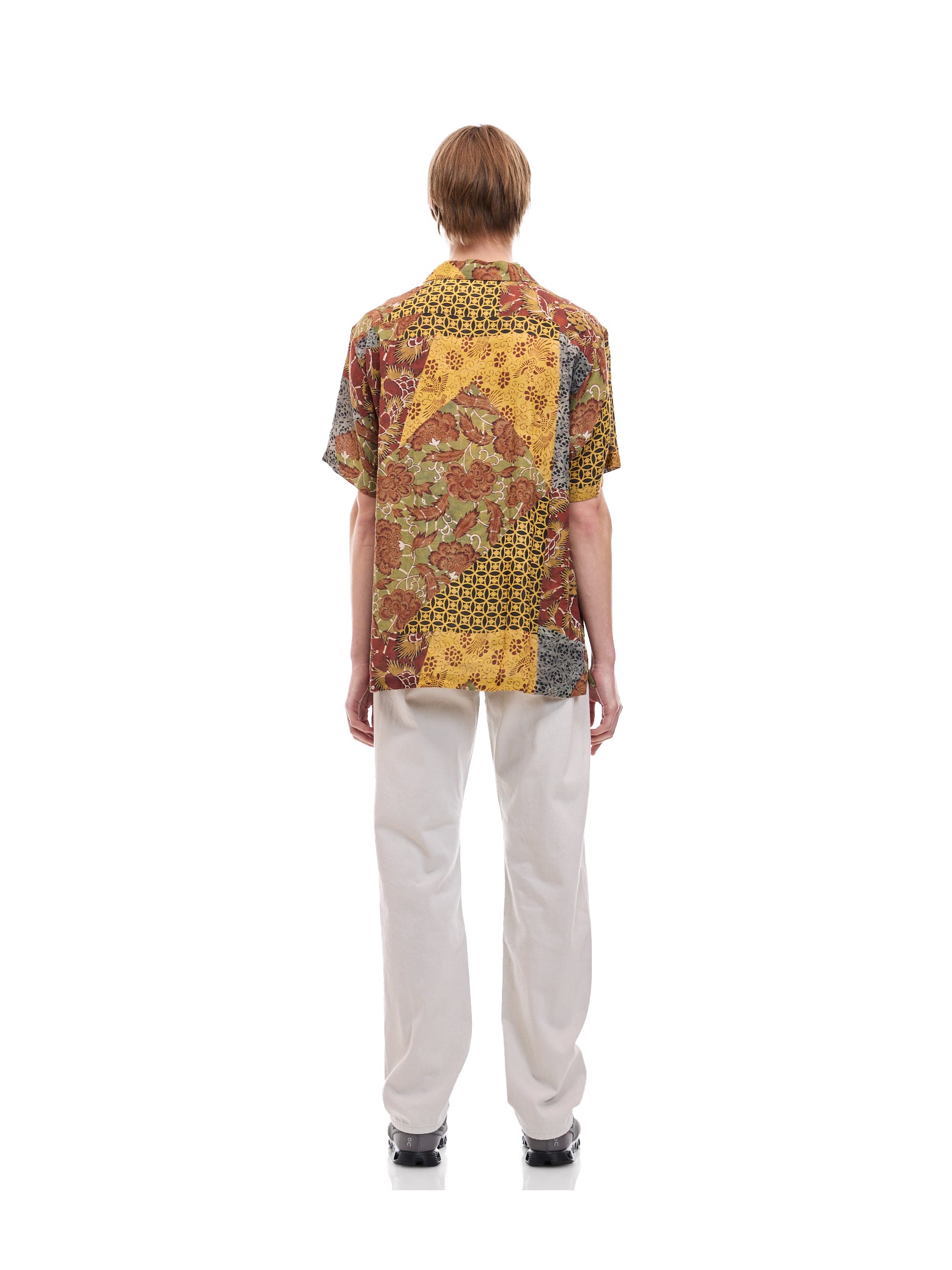 山*本様 soshiotsuki safari shirt vowels-ss25-model-multi-sakai-