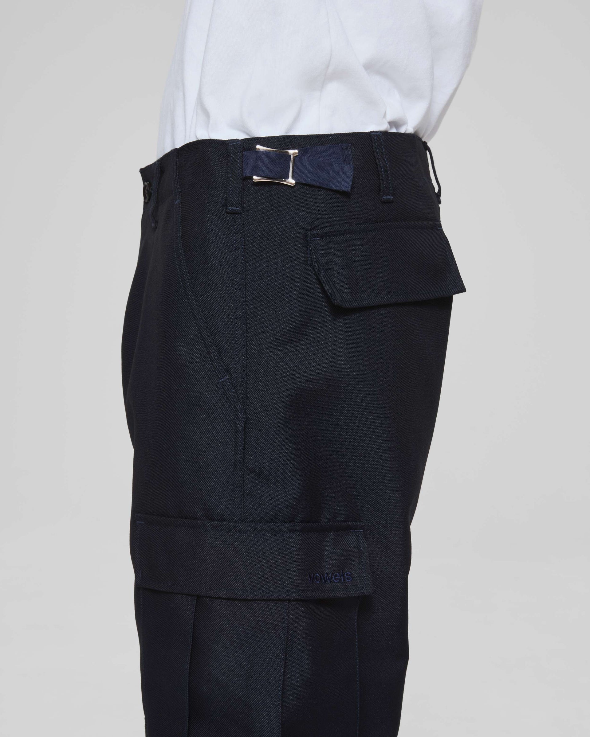vowels | Wool Blend Cargo Pants
