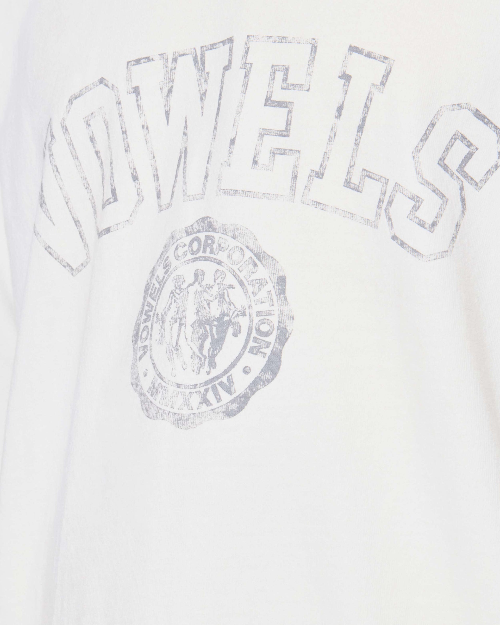 【関税込み】vowels オフホワイト Faded Collegiate Tシャツ vowels | Faded Collegiate Tee