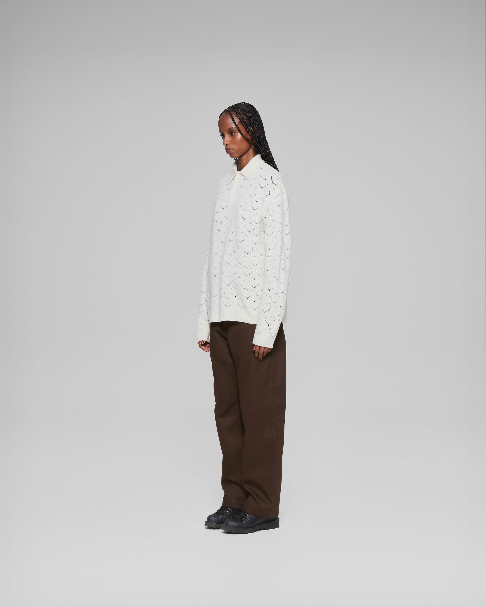 vowels | Eyelet Polo