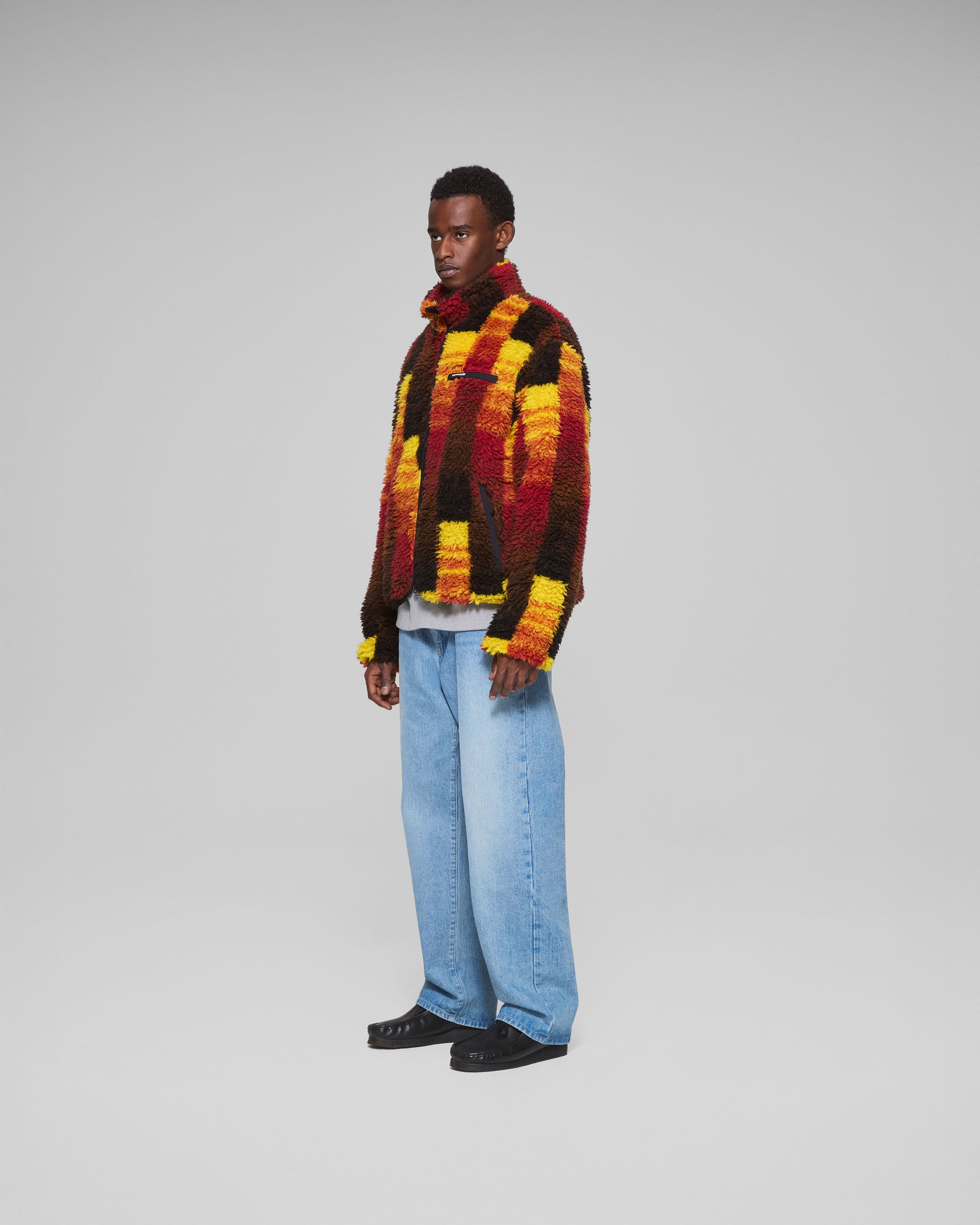 vowels | Jacquard Sherpa Jacket