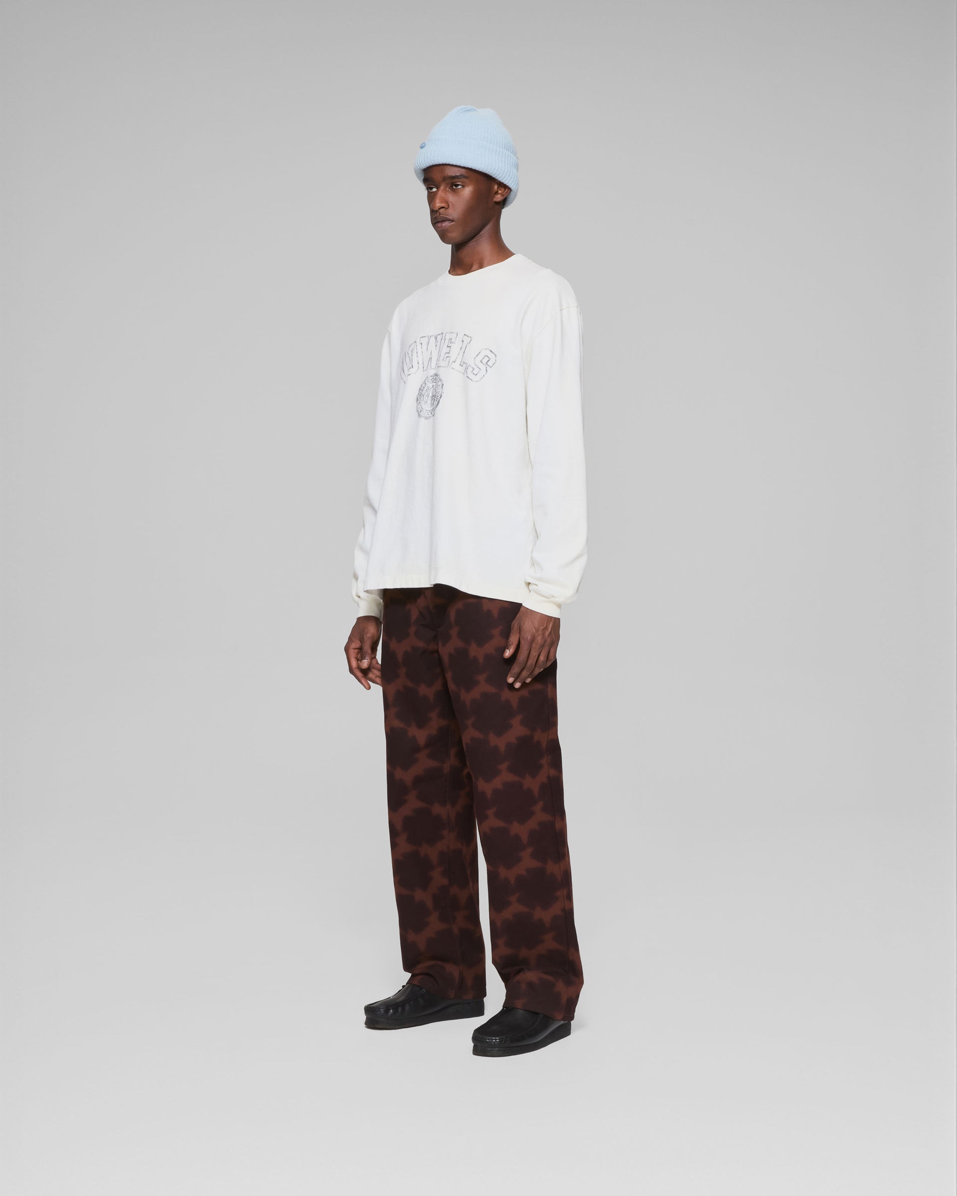 vowels | Faded Collegiate Long Sleeve Tee