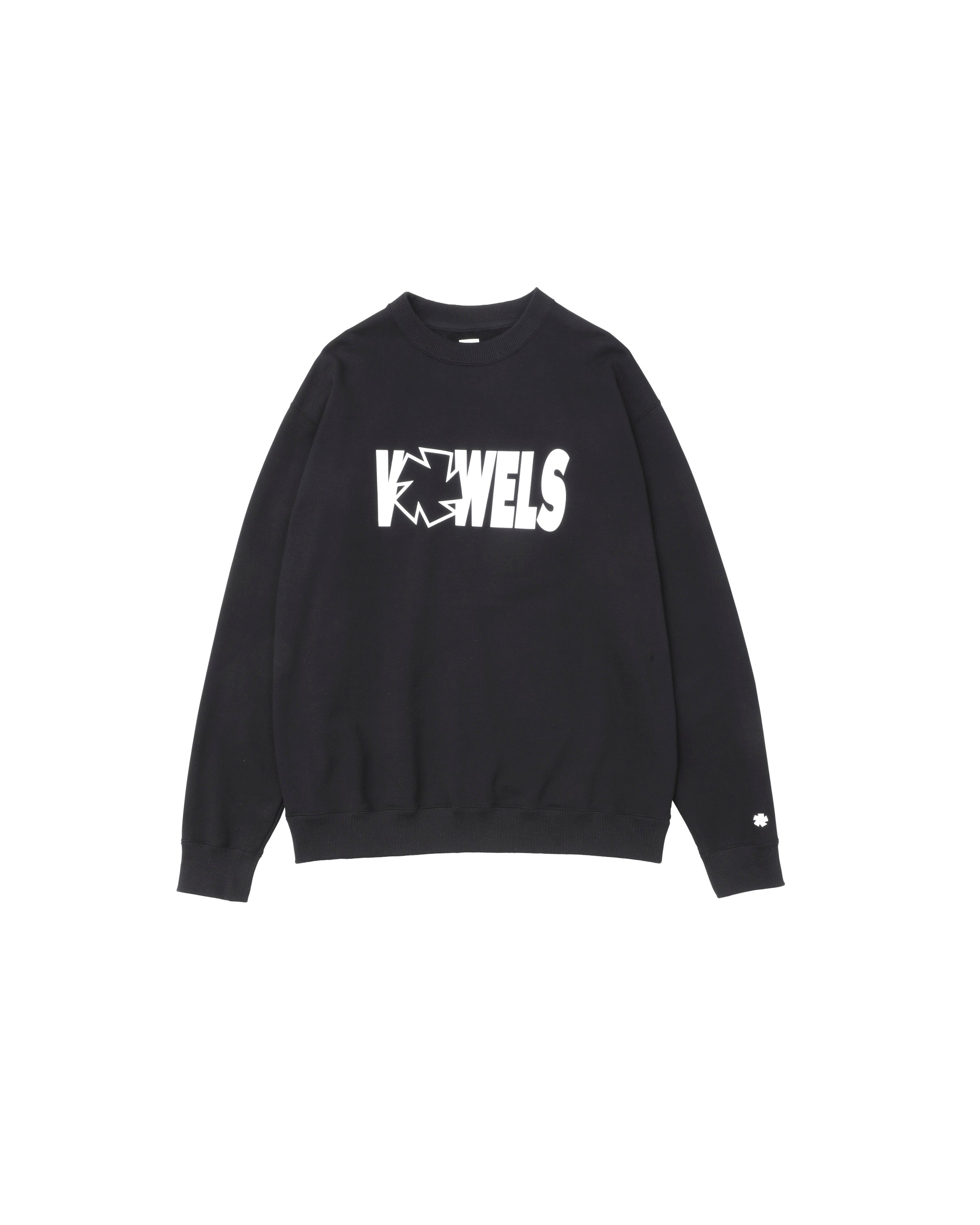 【関税込み】vowels ブラック Icon Spell Out フーディ vowels25ss-flat-navy-icon-